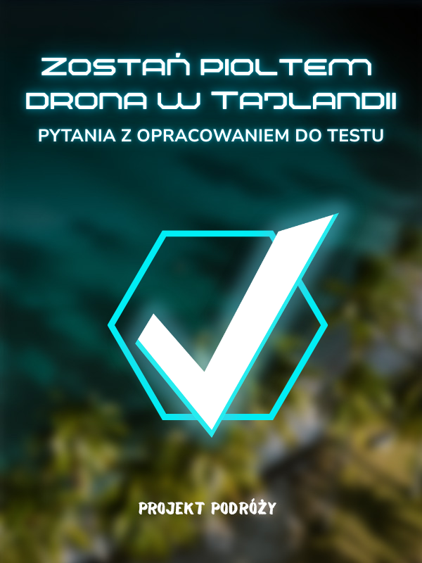 Test na pilota drona